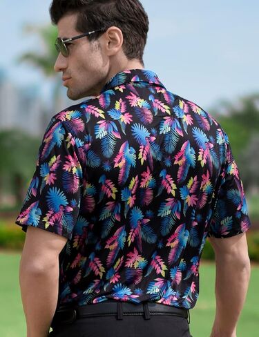 تيشيرت بولو للجولف للرجال سريع الجفاف، جزء علوي ماص للرطوبة in Kuwait