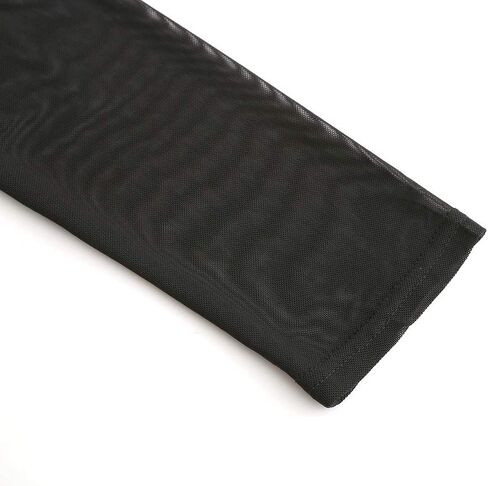 فساتين الحفلات الليلية ذات الرقبة على شكل حرف V للنساء من ROSIANNA شفافة من خلال منظور Bodycon كلوبوير قصيرة مقاس كبير in Kuwait