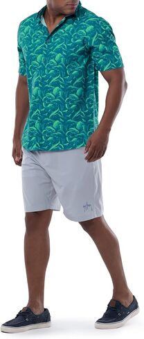 قميص صيد السمك للرجال بأكمام قصيرة من Guy Harvey in Kuwait
