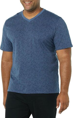 Amazon Essentials Men's Slim-Fit Short-Sleeve V-Neck T-Shirt, Pack of 2 in Saudi Arabia