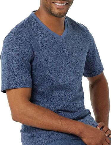 Amazon Essentials Men's Slim-Fit Short-Sleeve V-Neck T-Shirt, Pack of 2 in Saudi Arabia
