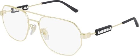 Balenciaga BB0117O Gold 57/18/145 unisex Eyewear Frame in Kuwait