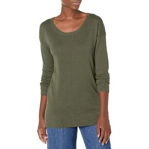 Amazon Essentials Women's Lightweight Long-Sleeve Crew Neck Tunic Sweater (Available in Plus Size) in Saudi Arabia