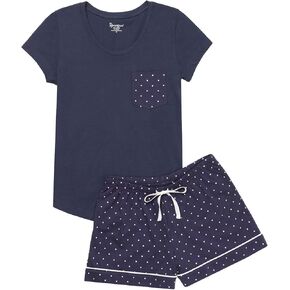 PajamaGram Pajamas For Women Shorts Set - Cotton PJs, 100% Cotton