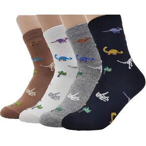 JJMax Women's Awesome Hungry T-Rex Dinosaur Socks Set RAWR