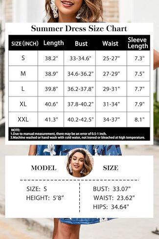 فستان نسائي من LAISHEN برقبة على شكل V وأكمام قصيرة مزين بالزهور فساتين صيفية غير رسمية بحزام مع جيوب 2023 in Kuwait