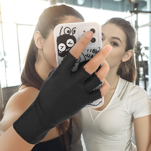 5Pairs Summer Fingerless Gloves Half Finger Sun Protection Gloves Manicure Gloves Summer Outdoor Gloves for Women in Saudi Arabia