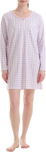 Karen Neuburger Women's Long Sleeve Sleepdress Pj in Saudi Arabia