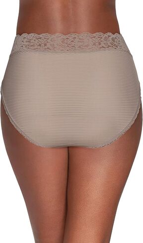 Vanity Fair Women's Flattering Lace Panties: Lightweight & Silky with Superior Stretch, Toasted Coconut, 7 in Saudi Arabia
