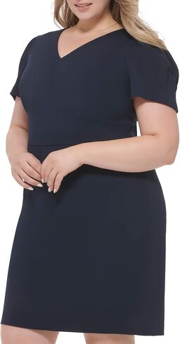 DKNY Women's Puff Sleeve Sheath Dress in Kuwait