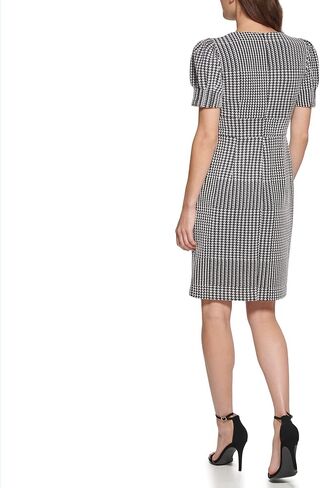 DKNY Women's Puff Sleeve Sheath Dress in Kuwait