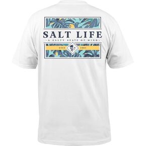 تي شيرت رجالي بأكمام قصيرة من Salt Life Standard Lounge Life