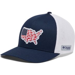 Columbia Women's PFG Stateside Mesh Ball Cap-High Crown