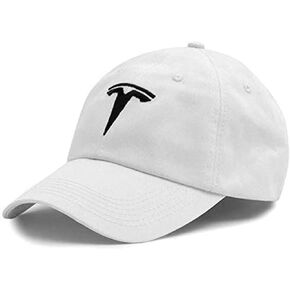 JDclubs Tesla Logo Embroidered Adjustable Baseball Caps for Men and Women Hat Travel Cap Car Racing Motor Hat in Saudi Arabia