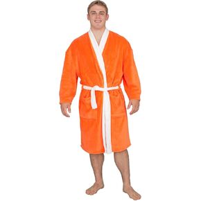 رداء أحمر برتقالي لحفلات حمام السباحة باللون العنابي من رون, برتقالي, unisex-adult in Kuwait