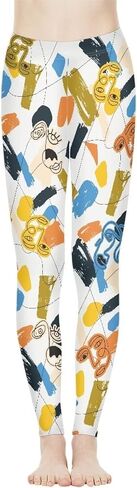 Yoga Style Pants for Women High Waist Plus Size Yoga Pants Athletic Leggings in Kuwait