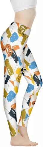 Yoga Style Pants for Women High Waist Plus Size Yoga Pants Athletic Leggings in Kuwait
