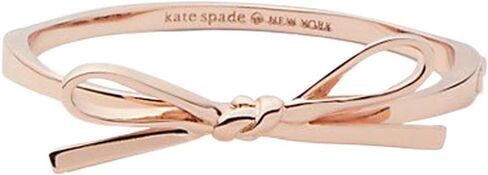 Kate Spade Skinny Mini Bow Bangle Bracelet, Rose Golden in Saudi Arabia