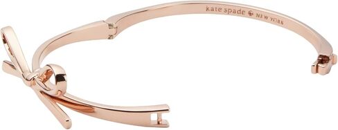 Kate Spade Skinny Mini Bow Bangle Bracelet, Rose Golden in Saudi Arabia