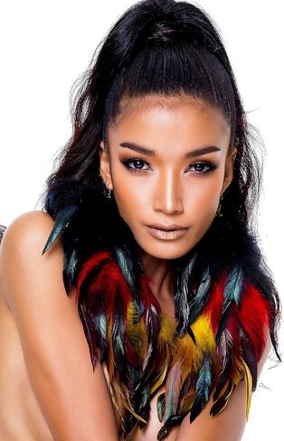 Fashmorus Women Feather Earrings for Women Fashion Dulcet Feather Earrings for Women Dangle in Saudi Arabia