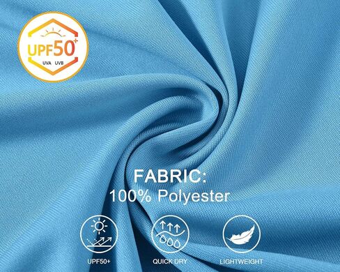 TBMPOY Men's Hiking Shirts Short Sleeve Athletic Dry Fit Waterproof Shirts Running Gym Active Performance T Shirts in Kuwait