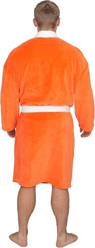 رداء أحمر برتقالي لحفلات حمام السباحة باللون العنابي من رون, برتقالي, unisex-adult in Kuwait
