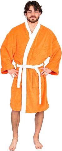 رداء أحمر برتقالي لحفلات حمام السباحة باللون العنابي من رون, برتقالي, unisex-adult in Kuwait