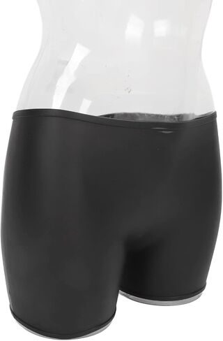 شورت سباحة، شورت سباحة نسائي من السيليكون مقاوم للماء، شورت سباحة مانع للتسرب من 4 زوايا لملابس السباحة الصيفية، شورت سفلي، سروال سباحة قصير للشاطئ in Saudi Arabia