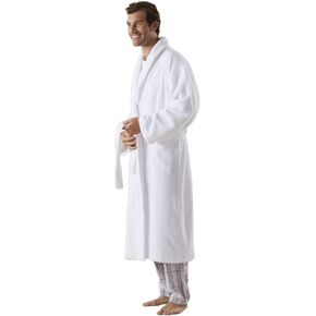 Coyuchi – Cloud Loom Organic Cotton Robe - Thick, Plush, Comfortable Robe for Men & Women - Soft & Absorbent - GOTS Certified