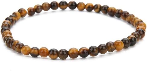 BALIBALI 4MM Mini Gemstone Energy Bracelets Tiny Bracelet Natural Stone Statement Bracelet Charm Beaded Couples Bracelets in Kuwait