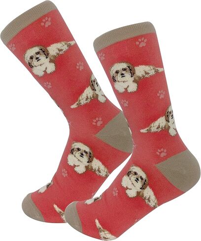 جوارب E&S Imports Pet Lover - لجميع المواسم - مقاس واحد يناسب الجميع - للنساء والرجال - هدايا للقطط والكلاب in Kuwait
