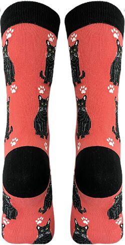 E&S Imports Pet Lover Socks - All Season - One Size Fits Most - for Women and Men – Cat and Dog Gifts in Kuwait