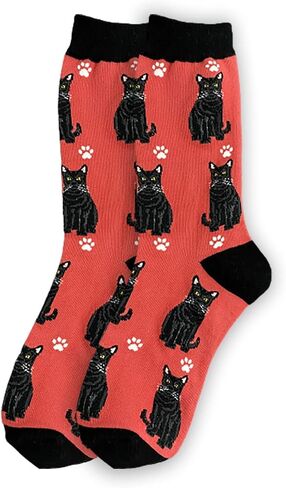 E&S Imports Pet Lover Socks - All Season - One Size Fits Most - for Women and Men – Cat and Dog Gifts in Kuwait