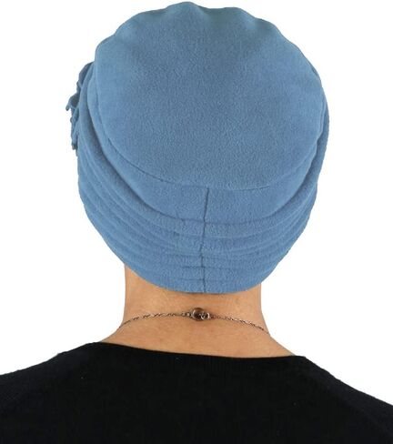 Womens Hat Luxury Fleece Beanie Cloche Cancer Headwear Chemo Cap Ladies Winter Head Coverings Lauren in Saudi Arabia