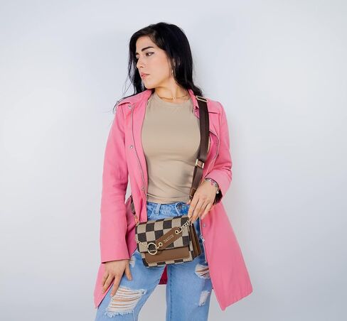 DANDON LLC Purses And Handbags For Women- Crossbody Purse, women's shoulder handbags,Tote Bag For Women,Adjustable Strap in Kuwait