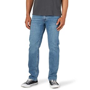 بنطلون جينز رجالي من Wrangler Authentics بملاءمة عادية وخصر مرن مريح