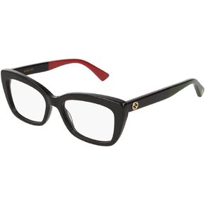 Gucci GG 0165 O- 003 BLACK Eyeglasses in Saudi Arabia