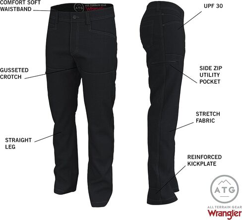 بنطال ATG من Wrangler للرجال مصنوع من مواد صناعية in Kuwait