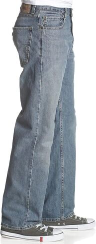 بنطال جينز Levi's 569 فضفاض بقصة مستقيمة للرجال (مطاط) in Kuwait