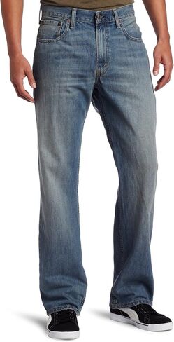 بنطال جينز Levi's 569 فضفاض بقصة مستقيمة للرجال (مطاط) in Kuwait