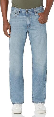 بنطال جينز Levi's 569 فضفاض بقصة مستقيمة للرجال (مطاط) in Kuwait