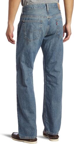 بنطال جينز Levi's 569 فضفاض بقصة مستقيمة للرجال (مطاط) in Kuwait
