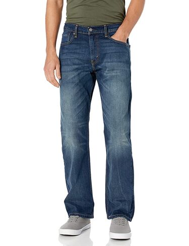 بنطال جينز Levi's 569 فضفاض بقصة مستقيمة للرجال (مطاط) in Kuwait