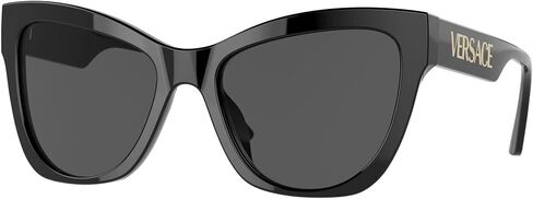 Versace Woman Sunglasses Havana Frame, Dark Brown Lenses, 56MM in Saudi Arabia