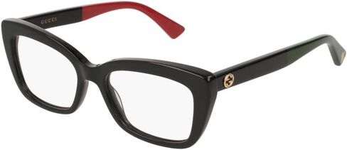 Gucci GG 0165 O- 003 BLACK Eyeglasses in Saudi Arabia