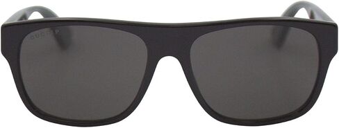 GUCCI 0341 Black Web Stripe Square POLARIZED Sunglasses in Saudi Arabia