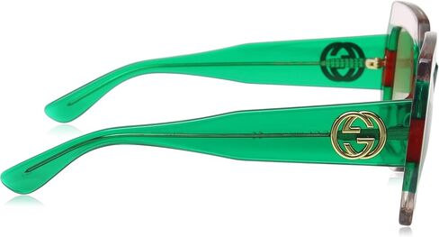 Gucci GG 0178 S- 001 MULTICOLOR/GREEN Sunglasses in Saudi Arabia