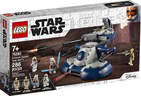 LEGO Star Wars: The Clone Wars Armored Assault Tank (AAT) 75283 Building Kit, Awesome Construction Toy for Kids with Ahsoka Tano Plus Battle Droid Action Figures (286 Pieces) in Saudi Arabia
