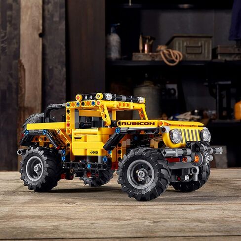 LEGO Technic Jeep Wrangler 42122; an Engaging Model Building Kit for Kids Who Love High-Performance Toy Vehicles, New 2021 (665 Pieces) in Saudi Arabia