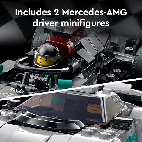 ليجو مجموعة العاب بناء مرسيدس ايه ام جي F1 W12 E بيرفورمانس ومرسيدس ايه ام جي بروجيكت ون 76909 للاطفال والاولاد والبنات من سن 9 سنوات فما فوق (564 قطعة) من سبيد تشامبيونز in Saudi Arabia